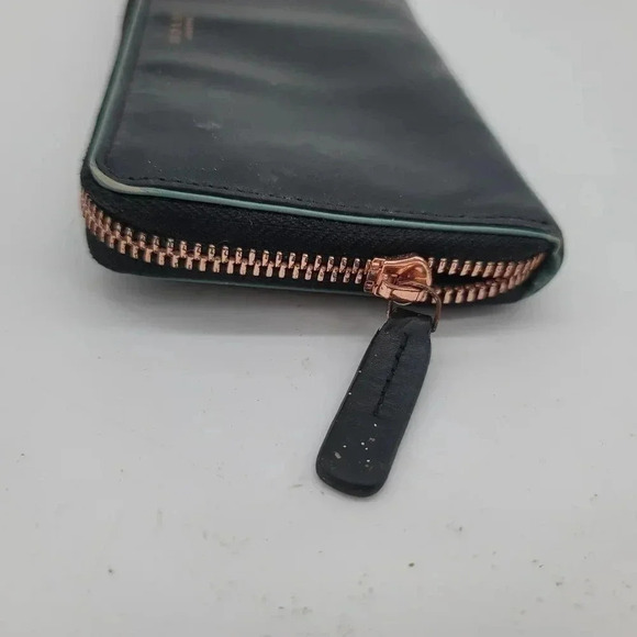 Radley London Women's Wallet Arlington Street Leather Zip Around Black 7.5" X 4" - Picture 4 of 8